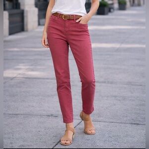 J.Crew Toothpick Chino Pants 30 | Slim Stretch Cotton EUC